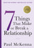 Seven Things That Make Break Relationship  